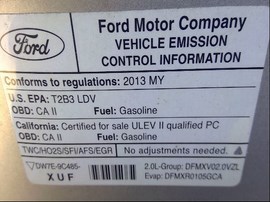 2013 FORD C-MAX, SILVER, SE, 2.0L, FWD.  F25034